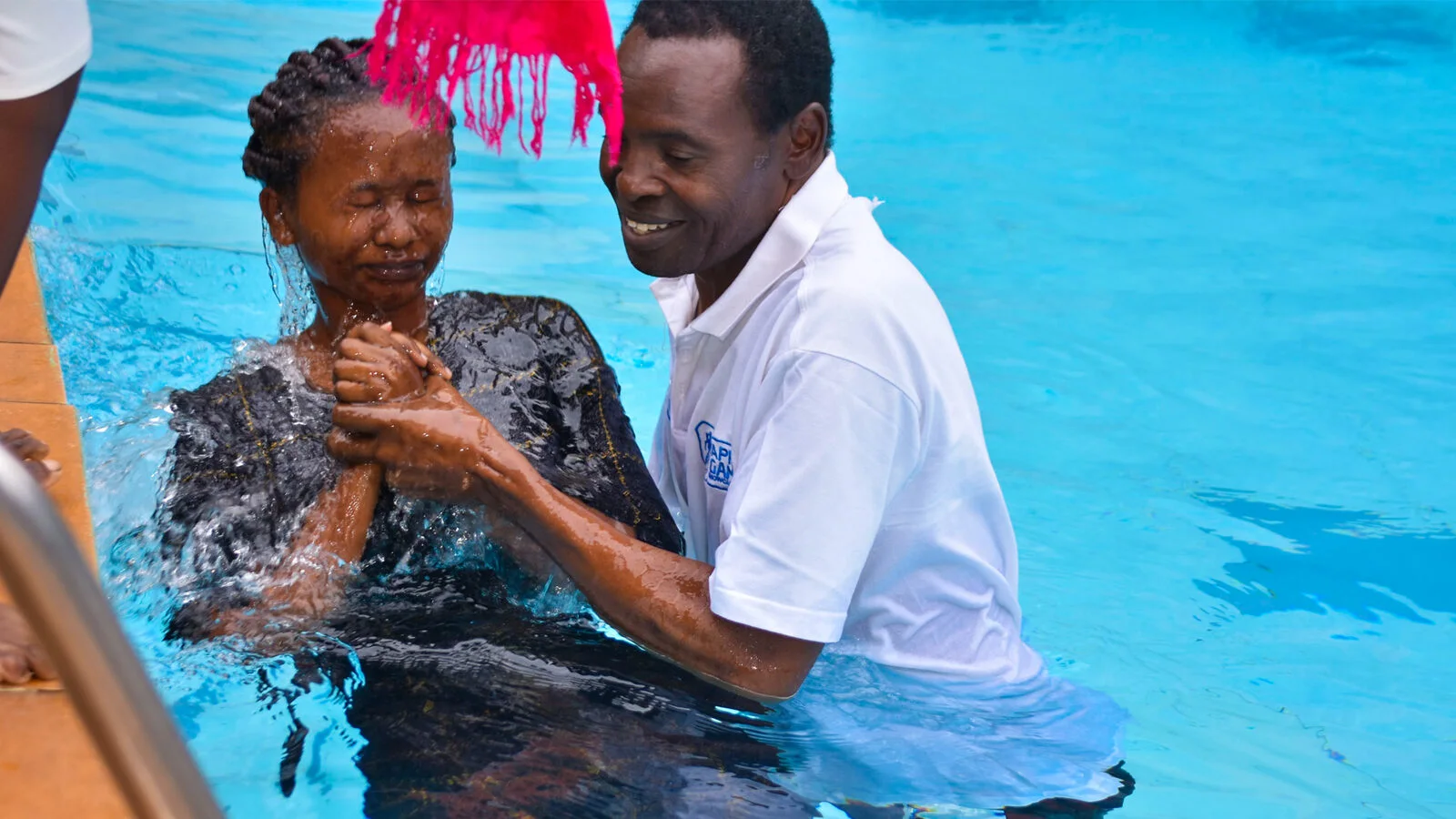 MMUST Christian Union baptism moment